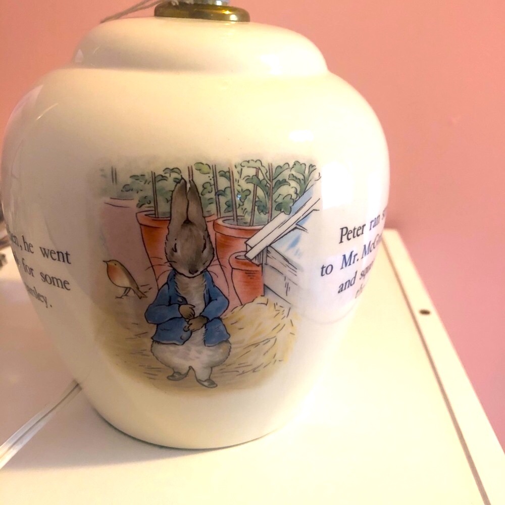 Peter Rabbit lamp